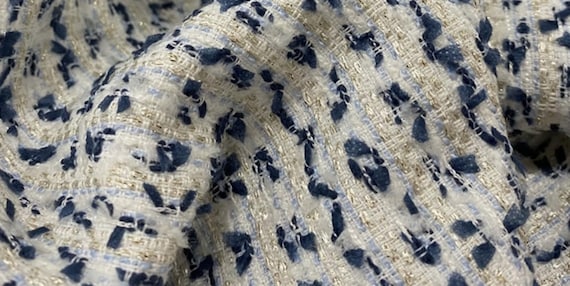 Tweed fabric by the yard