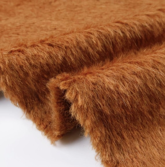 Alpaca wool fabric by the yard