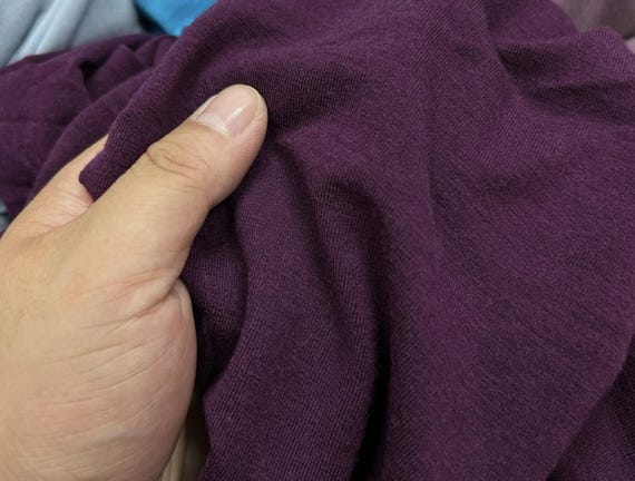 Knit Cashmere Wool fabric by the yard