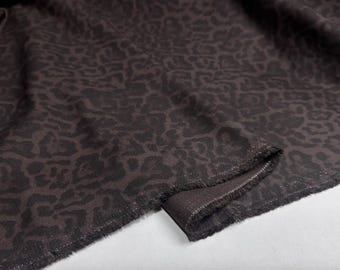 Animal pattern denim cotton fabric by the yard