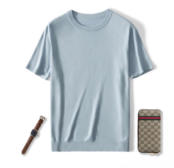 Silk Cashmere Knit T shirts