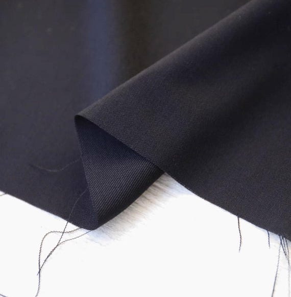 Worsted Wool fabric by the yard SUITING Fabric