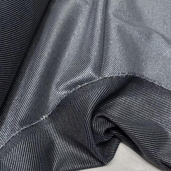 Shimmery Worsted Wool fabric by the yard Suits Trousers Fabric