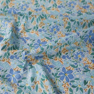 Floral Print cotton fabric by the yard