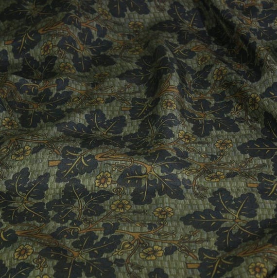 Print cupra cupro fabric by the yard