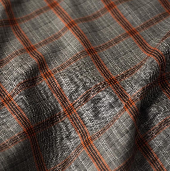 Silk linen cotton fabric by the yard