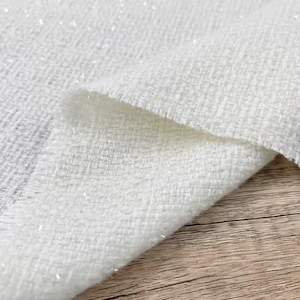 Tweed fabric by the yard