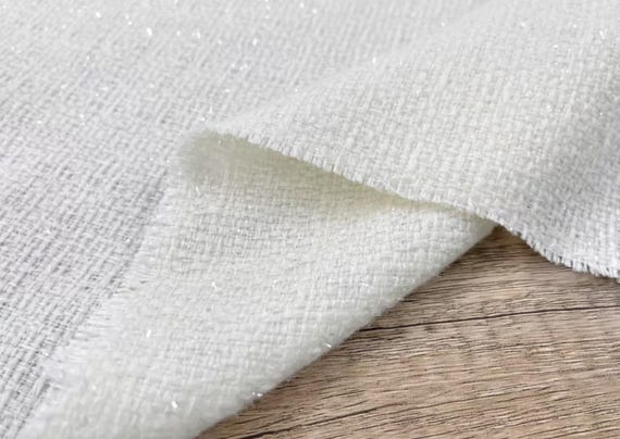 Tweed fabric by the yard