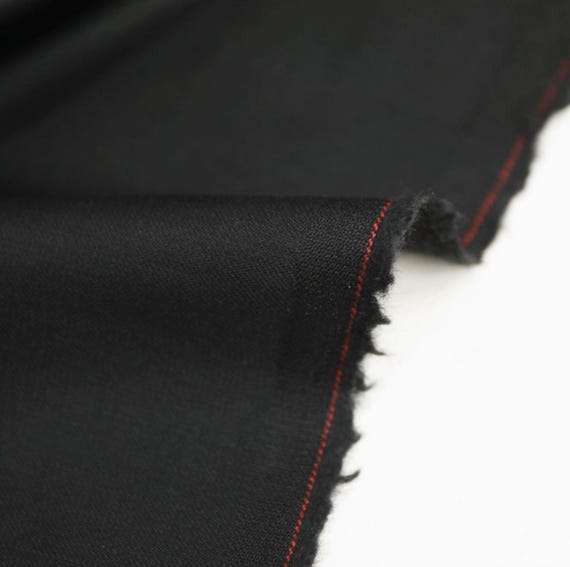 Worsted Wool fabric by the yard