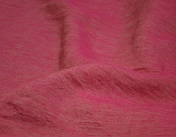 Yarn dyed iridescent linen fabric by the yard