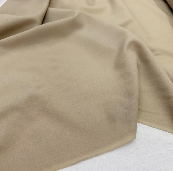 Worsted Wool fabric by the yard SUITING Fabric