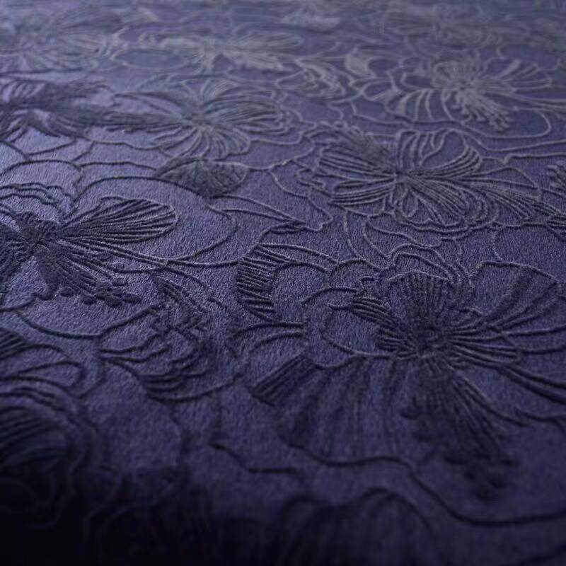 Floral Wool cashmere fabric woolen fabric by the yard Etsy