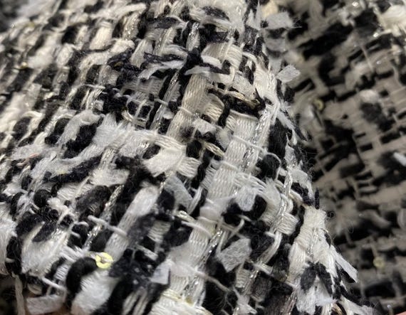 Tweed fabric by the yard