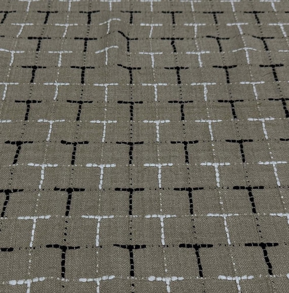 Tweed Tussah Silk fabric by the yard