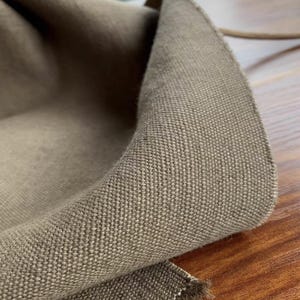 Heavy Weight Linen fabric by the yard