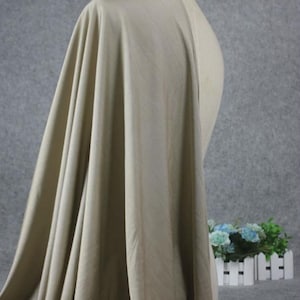 Knit silk jersey fabric by the yard