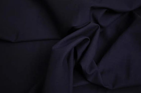 Worsted Wool linen fabric by the yard