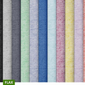 120gsm Knit linen tencel fabric by the yard