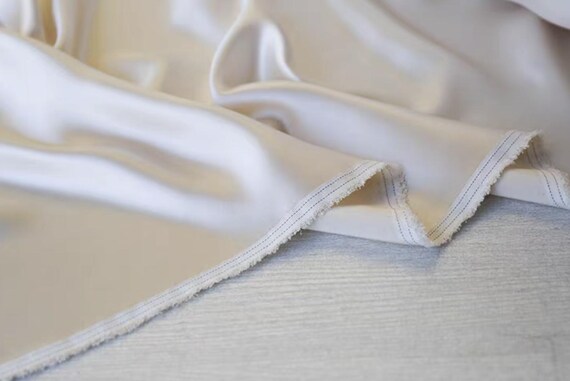 Triacetate satin fabric by the yard