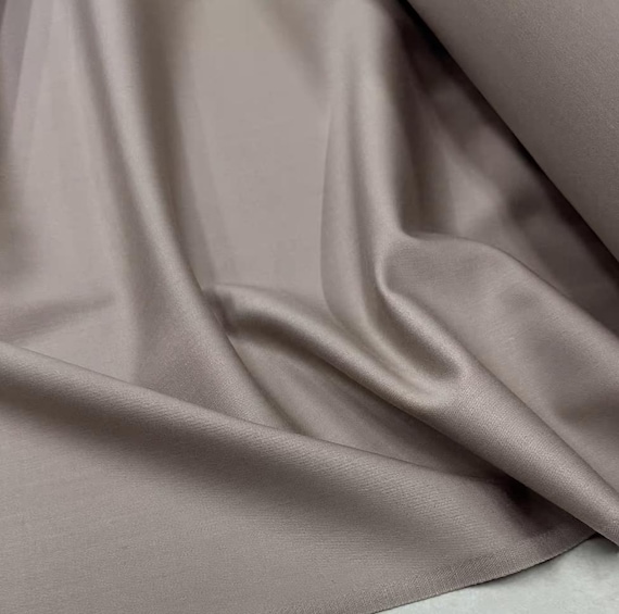 Worsted Wool fabric by the yard