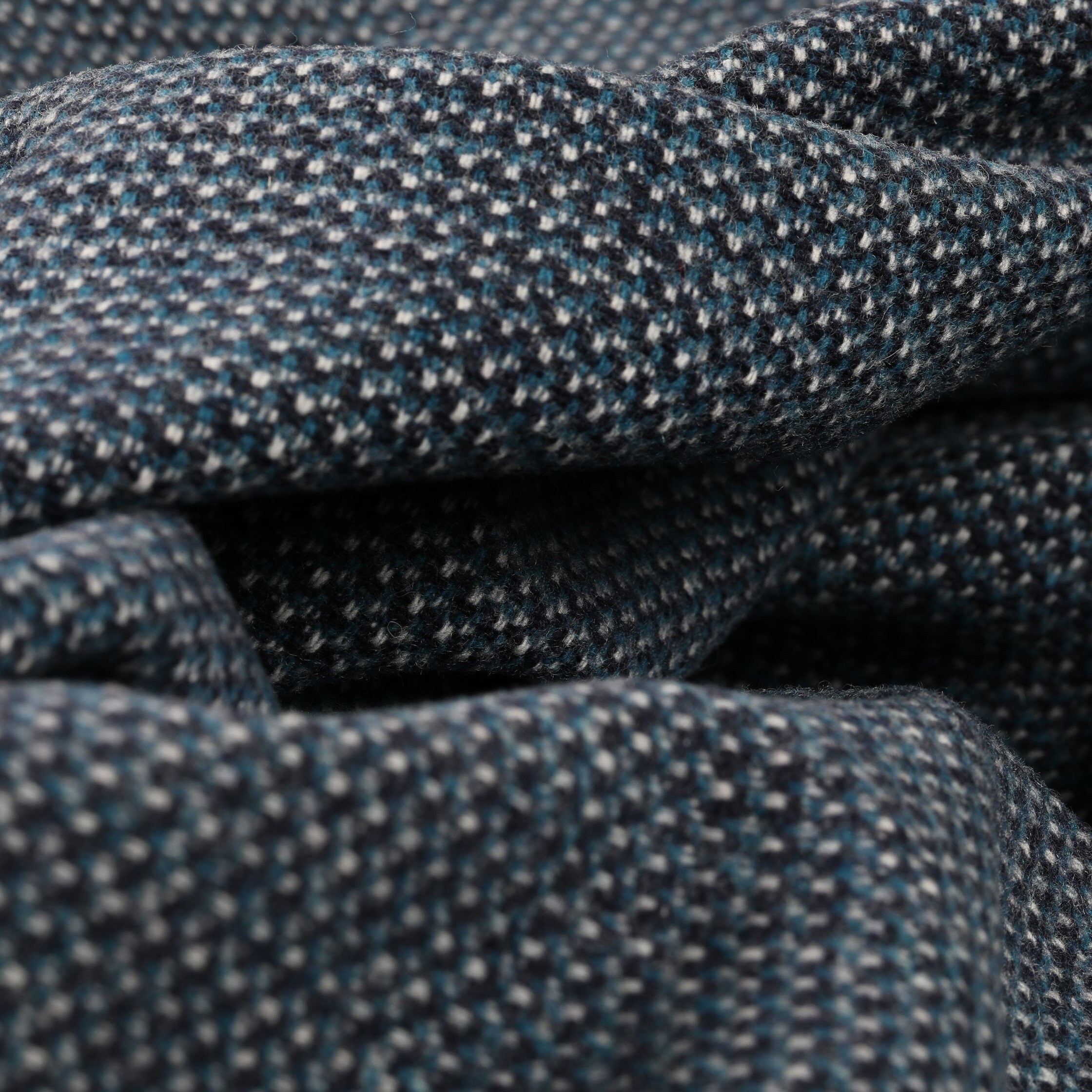 Melanged Wool fabric by the yard Etsy