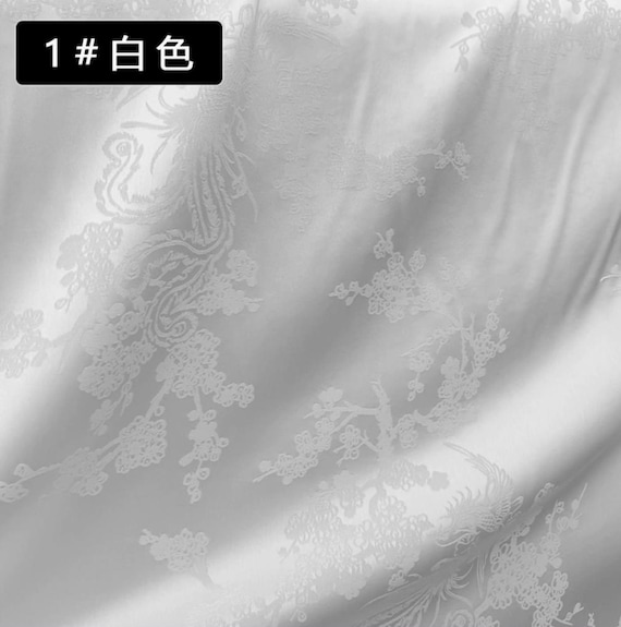 Jacquard Triacetate fabric by the yard