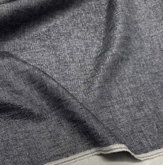 Shimmery Linen fabric by the yard