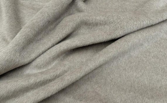 100% Suri Alpaca fabric by the yard