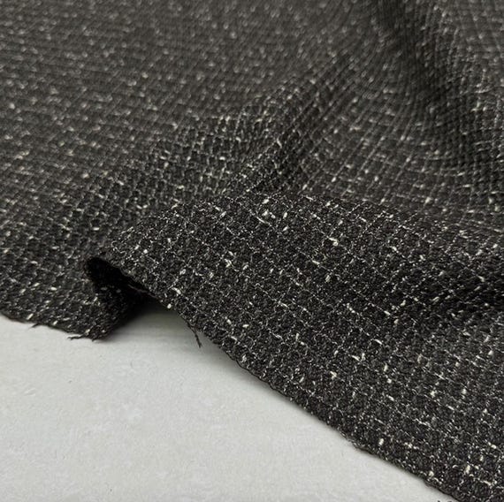 Tweed Wool fabric by the yard