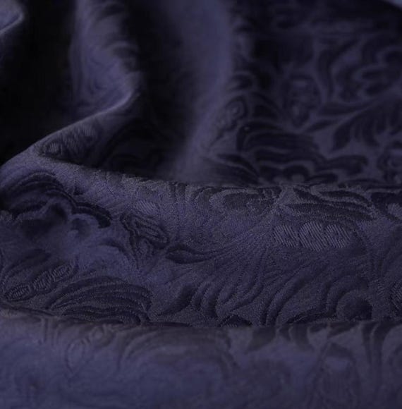 Jacquard cotton fabric by the yard