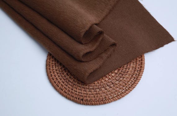 Baby Suri alpaca wool fabric, woolen fabric by the yard