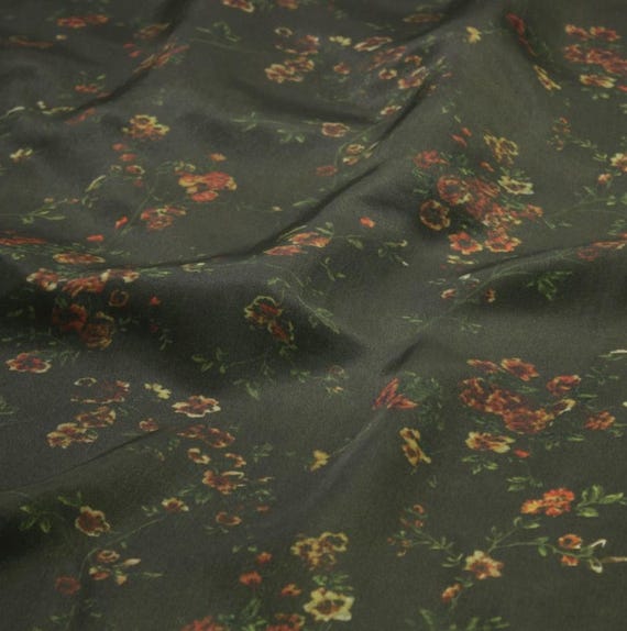 Print cupra cupro fabric by the yard