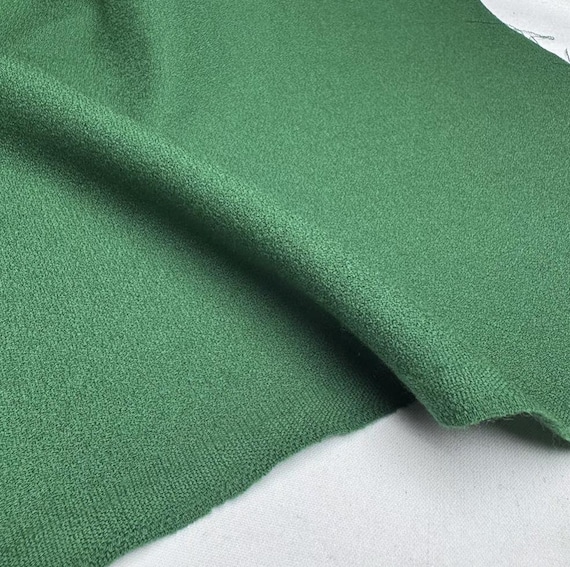 Crepe Worsted Wool fabric by the yard