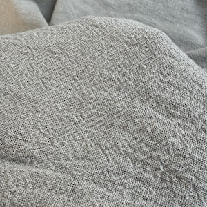 Textured Hemp fabric by the yard