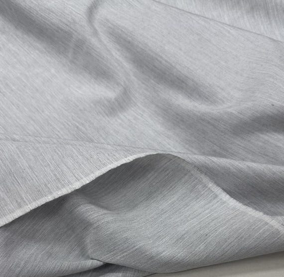 Silk linen fabric by the yard