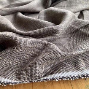 Heavy Weight Linen fabric by the yard