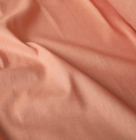 Linen cotton fabric by the yard