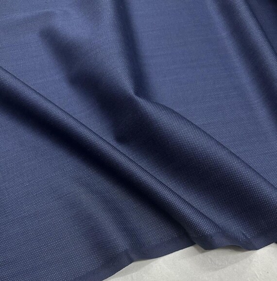 Silk wool fabric by the yard