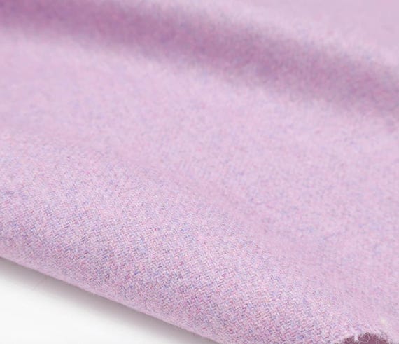 Melange Flannel Wool fabric by the yard