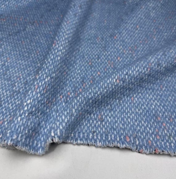 Jacquard linen fabric by the yard