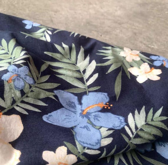 Print Linen fabric by the yard