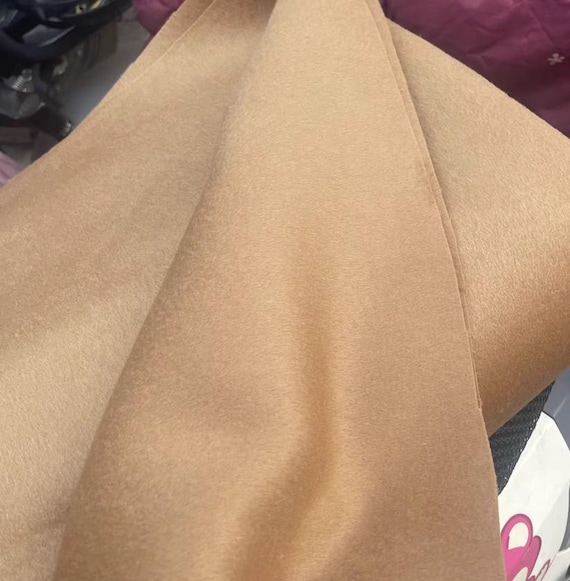 Double Sided Cashmere Wool fabric by the yard