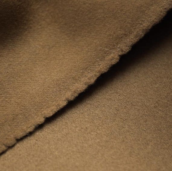 Double Sided Wool fabric by the yard