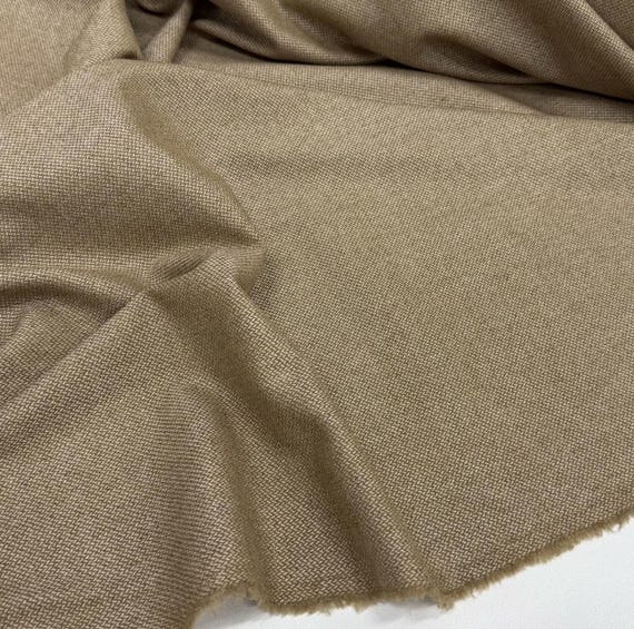 Worsted Wool fabric by the yard