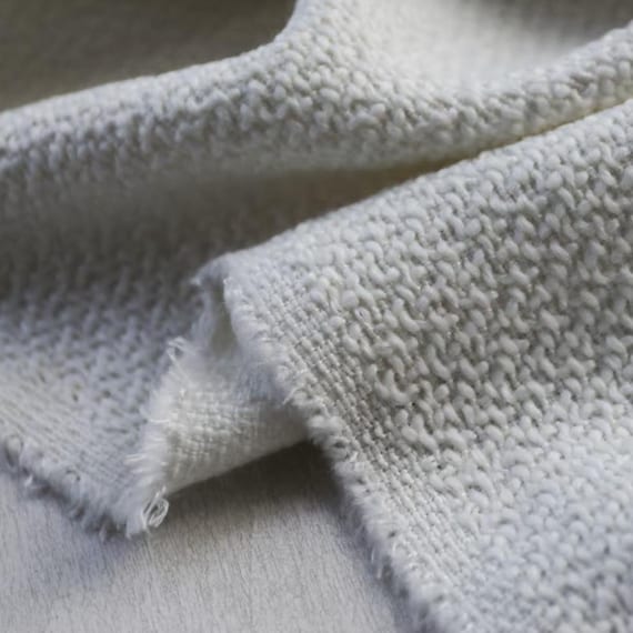 Tweed Wool fabric by the yard