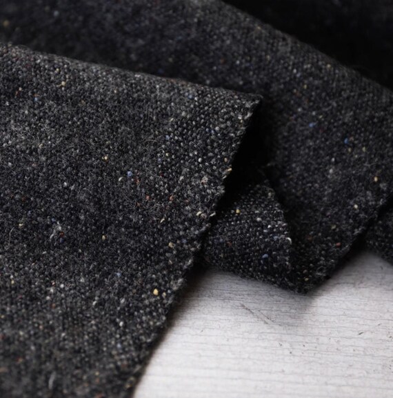 Specks Wool fabric by the yard