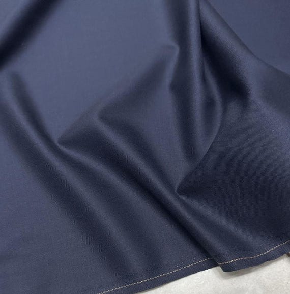 Worsted Cashmere wool fabric by the yard