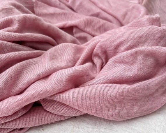 Knit Cashmere Wool fabric by the yard
