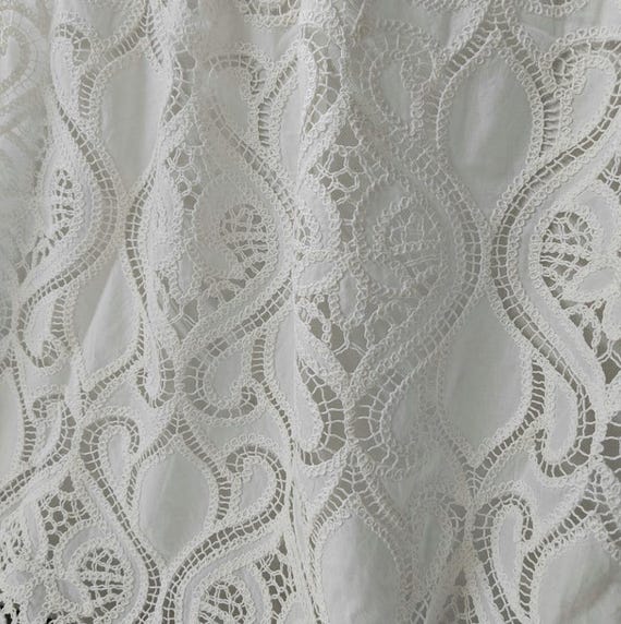 Embroidery cotton fabric By the yard