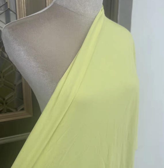 Knit silk fabric by the yard